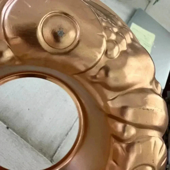 Vintage Copper Jello Mold Bundt Pan - Picture 6 of 6